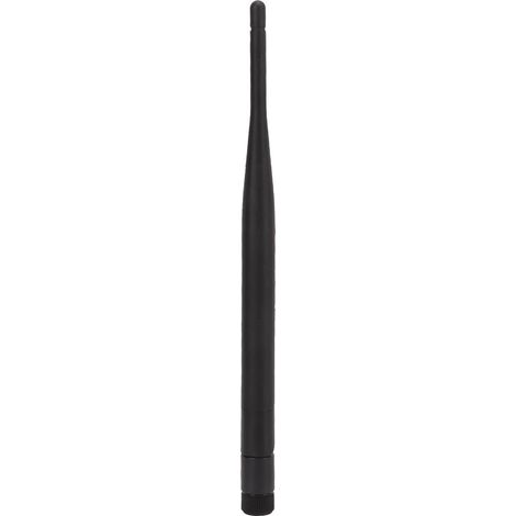 Antenne WiFi pliable à aiguille interne, connecteur SMA mâle plaqué or, omnidirectionnelle, modèle JB‑2.4G‑017, couleur noire (1/5)