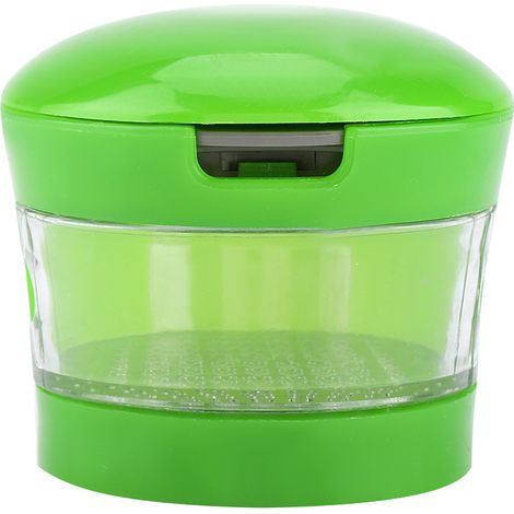 Presse Ail Inox - Hachoir Manuel Cuisine - Acier Inoxydable Durable - Pour Ail Pelé Ou Non - 1 Pièce (1/5)