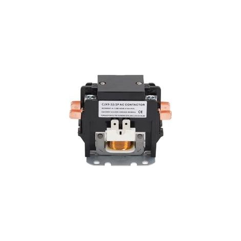 Contacteur de climatiseur 32A, Contacts en alliage d'argent, relais de contacteur AC à 2 pôles pour la Distribution d'énergie 240V