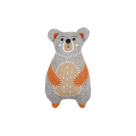 Ours en Peluche 26 cm, Jouet pour Chien et Chat, matériaux naturels, sûr et Durable, stimule Le Jeu, Lavable en Machine, Couleur Attrayante