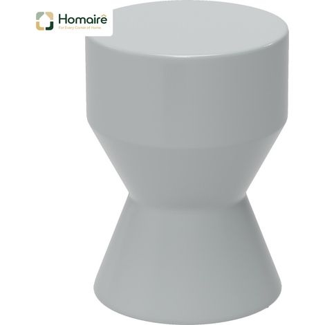 HOMAIRE Sitzhocker en céramique weatherproof en forme d'heureglass pour extérieur