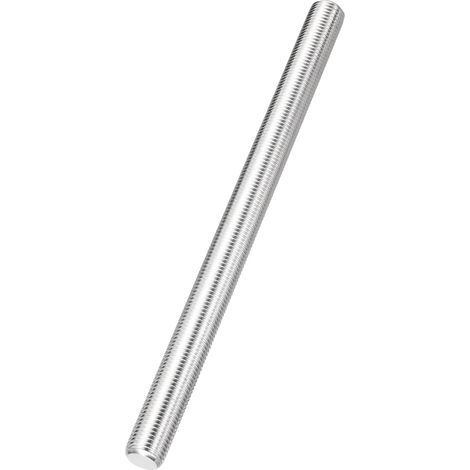 Tige filetée entièrement filetée, M14 x 2 mm, acier inoxydable 304, filetage fin à droite, longueur 200 mm (1/5)