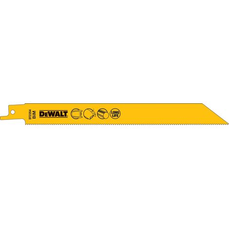 DEWALT Säbelsägeblatt BIM Metall 203 mmk DT2354-QZ 5 Stk (1/3)