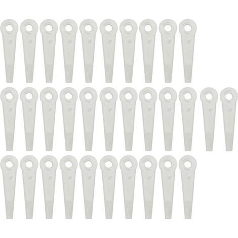 Garden Future32 Pièces Lot Universel Accessoires Tondeuse à Gazon Lames de Remplacement pour Tête de Coupe-KZQ (1/4)