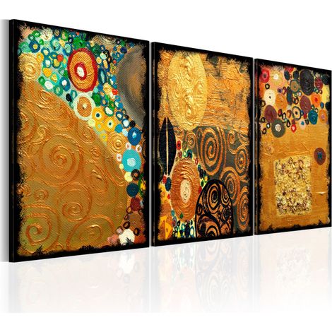 Tableau Imprimé "Imagination Dorée" 60 x 120 cm (1/2)