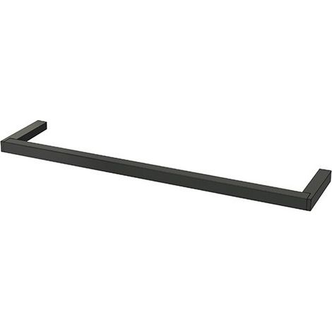 Porte Serviette Domino 40 Cm Chrome Noir Robinetterie DOMINO - CRISTINA ONDYNA DM21172 (1/2)