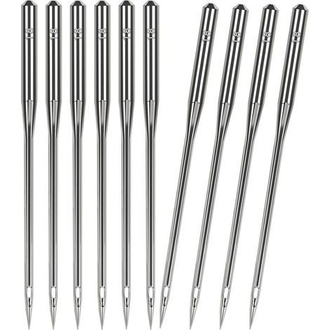 50 Aiguilles Universelles pour Machine à Coudre 110/18, Couture Quilting Domestique Robuste (1/4)