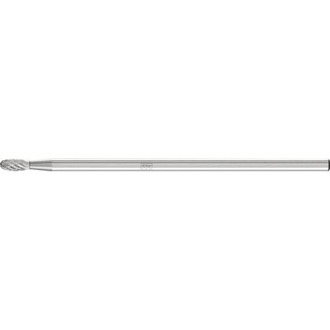 PFERD 21210087 Frässtift Hartmetall Tropfen Länge 75 mm Produktabmessung, Ø 3 mm Arbeits-Länge 7 mm (1/3)