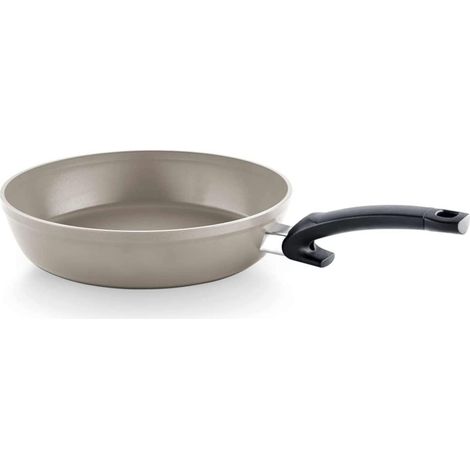 Fissler 159-220-28-100-0 Ceratal Padella in Alluminio 28 cm Rivestimento in Ceramica Antiaderente Senza PFAS-PTFE Adatta a Tutti i Piani Cottura incluso Induzione colore Beige (1/5)