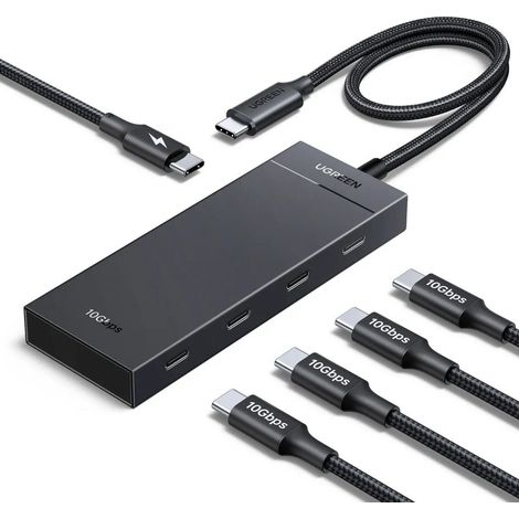 Hub USB-C UGREEN a 4 porte USB-C 3.2 / 1 porta USB-C 100W PD