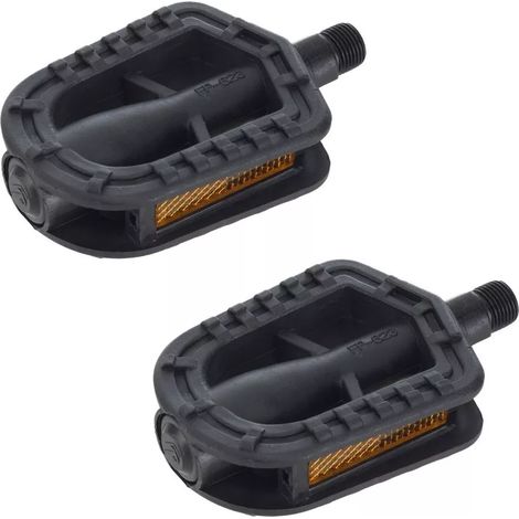 COPPIA PEDALI ANTISCIVOLO PER BICI DA BAMBINO MOUNTAIN BIKE MTB Ecovelo