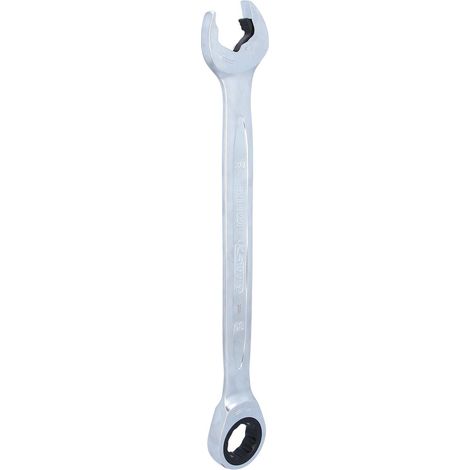Kstools – Clé mixte à cliquet 30 mm – 72 dents – Longueur 396 mm – Système FlankTraction – Fourche inclinée 15° pour espaces restreints (1/10)