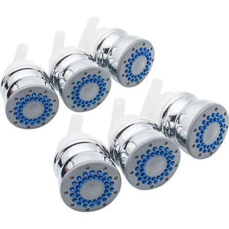 Buse De Massage - Pour Panneau D'armoire De Salle De Bain - 2 Fonctions Pluie Et Hydromassage - Diamètre 35 Mm - 6 Pièces (1/5)