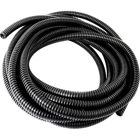 Tuyau Ondulé Pour La Protection Des Câbles électriques, Tuyau Flexible Ondulé Pour Câblage électrique Voiture, 5m Tuyau Flexible Ondulé, Pour Le Jardin, Voiture Et Le Bureau(10x13mm) (1/5)