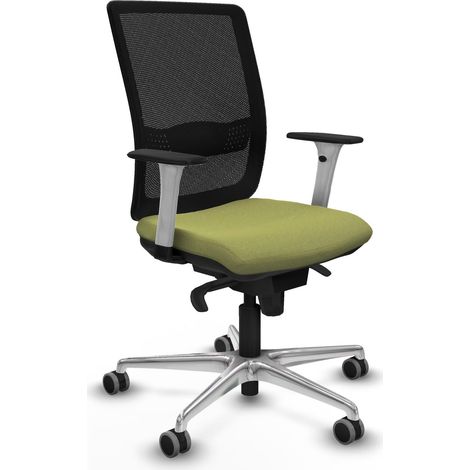 Chaise piqueras y crespo Haches noir blanc soutien lombaire (1/2)