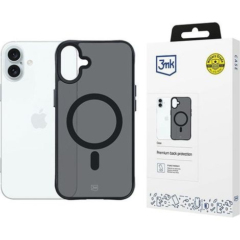 Apple iPhone 16 Plus - 3mk Smoke MagCase