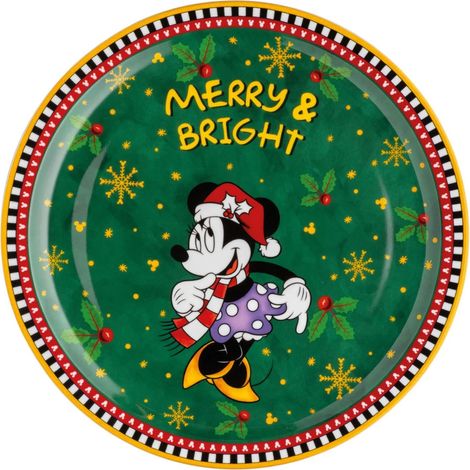 Egan piatto panettone Disney Winter Magic Minnie 31 cm (1/2)