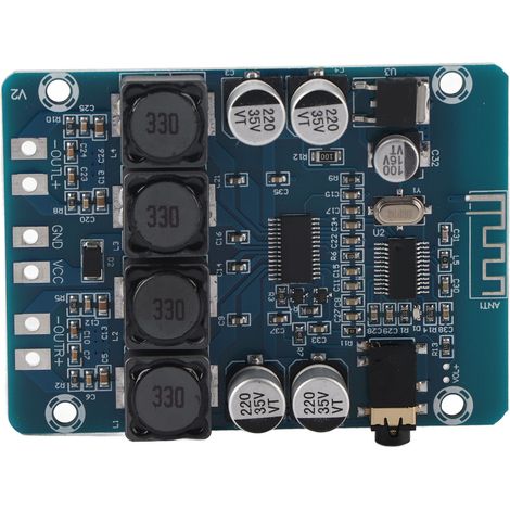 Carte d'amplificateur numérique Bluetooth double canal TPA3118 30W+30W 8V26V CC (1/5)