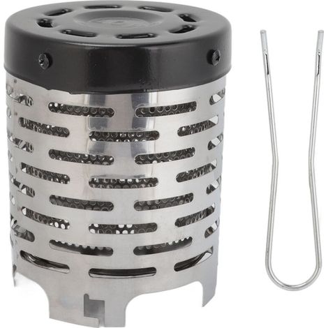 Housse de protection pour poêle de camping en acier inoxydable résistant aux hautes températures, couverture chauffante pour tente (1/5)