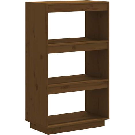 Maison Exclusive - Bücherregal/Raumteiler Honigbraun 60x35x103 Ma