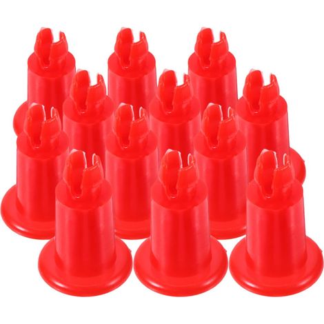 Accessoire Balance Électronique 12pcs Pieds en Plastique Rouges Support de Plateau Stable Capacité 30kg Cuisine et Ateliers Anti-basculement (1/5)