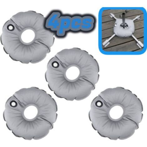 Flag Base Weight Bag - Flag Base Weight Bag for Outdoor Market Umbrella Stand with Parasol Base for Beach / 4 Pieces (1/4)