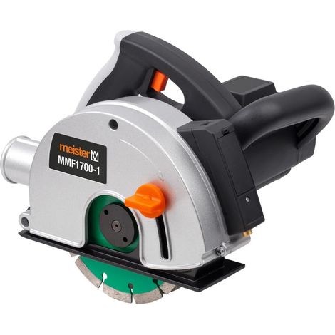 Meister Mauernutfräse MMF1700 1700W mit Laser Ø150mm M12 inkl. 2 Diamantscheiben