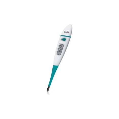 Laica TH3601 Termometro Digitale Sonda Flessibile Orale Ascellare Rettale Display LCD Memoria colore Bianco (1/3)