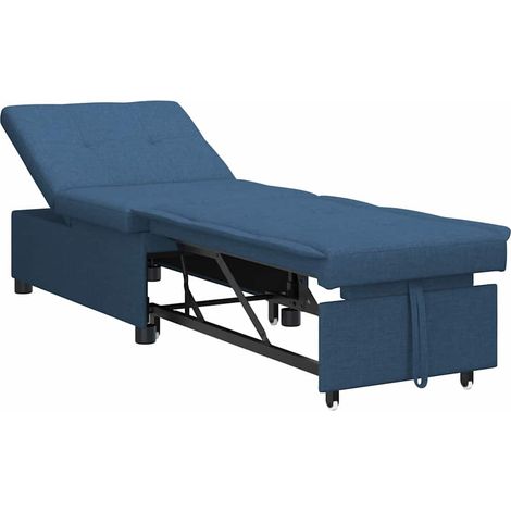 Maison Exclusive - Schlafsofa Ausziehbar Blau 194 x 50 x 82 cm St