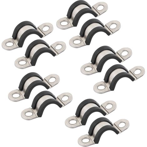10pcs 13mm diamètre en forme U bordée caoutchouc (1/2)