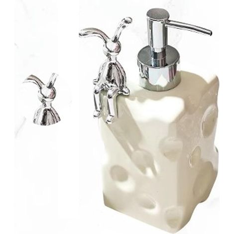 Keramik Shampoo Spender Badezimmerflasche mit großem