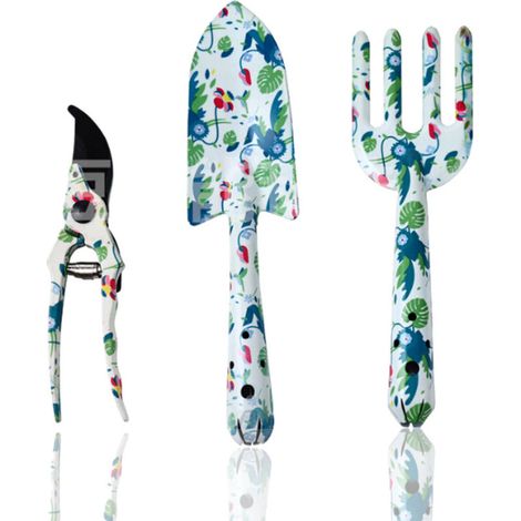 Lot de 3 outils de jardinage pour femmes, cadeaux parfaits pour amateurs de jardin et plantes en pot