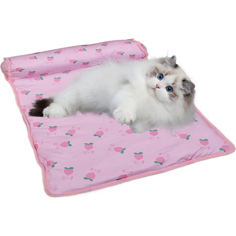 Tapis rafraîchissant pour animaux, tissu respirant et lavable, hygiénique et anti-odeur (1/5)