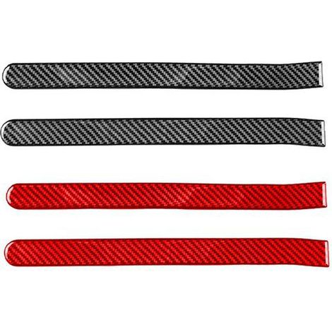 1 pair of soft carbon fiber rear high-mounted brake light patches for 19-23 Kia Stinger (1/4)