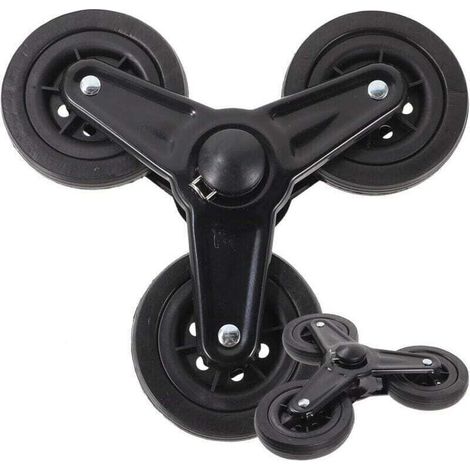 1 paire de roue chariot, chariot de courses, roues triangulaires pour chariot de courses, pièces de rechange pour roues de chariot, fournitures pour chariot, plastique