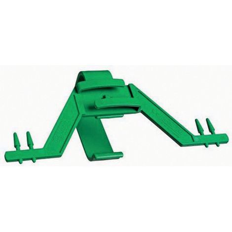 Support pour poche à urine - Vert