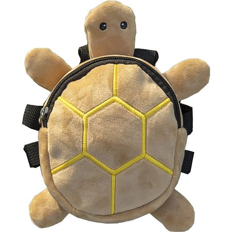 Harnais sac à dos chien avec laisse réglable, modèle tortue, équipement marche et dressage petits animaux (1/5)