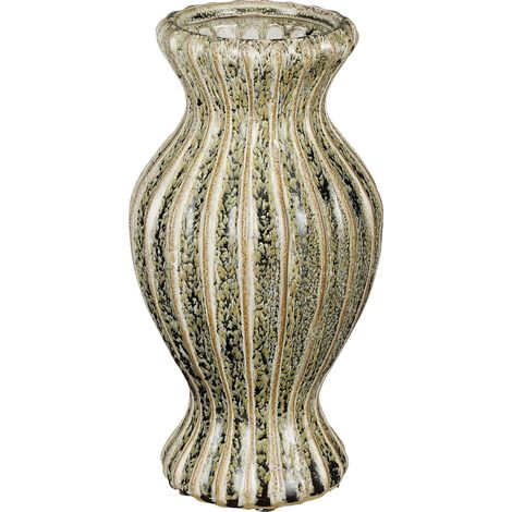 Mica Vase Pippa grün aus Keramik 25 cm Vase