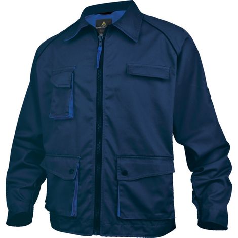 Veste de travail Delta Plus MACH2 M2VESBM3X Bleu marine/Bleu roi T3XL