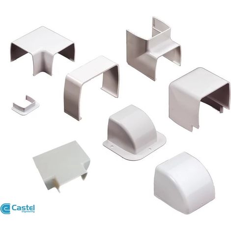 Castel T-Stück ODTJ 90 Kanalsystem Klimaanlage Zubehör 90mm Installationskanäle