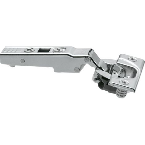 Charnière 110° pour porte en applique - BLUM - A frapper - Applique - BLUMOTION intégré décondamnable - K13 - Nickelé