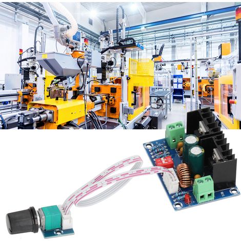 Module de régulation de tension CC-CC XH-M405 avec potentiomètre externe, module abaisseur de tension haute puissance CC 4-40 V (1/5)