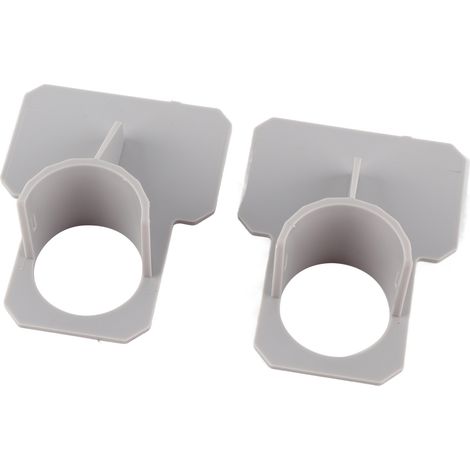 [Soporte para manguera de piscina] [Paquete de 2] [Montaje en ABS] [Impermeable] Para mangueras y mangueras flexibles con un diámetro de 21 a 38 mm (0,83 a 1,5 pulgadas). Incluye accesorios de montaje (1/5)