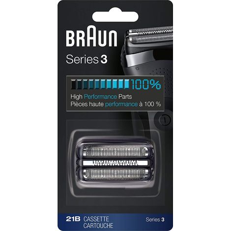 Testina di rasatura Braun KP21B Series 3 nera (1/5)