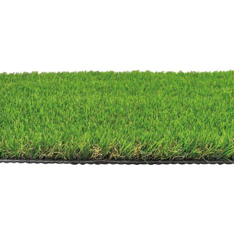 Gazon synthe'tique 2x10 m e'paisseur 35 mm en tapis gazon synthe'tique PVC pour piscine jardin exte'rieur