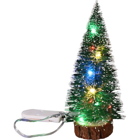 Árbol de Navidad, árbol decorativo, iluminación LED tricolor (1/5)