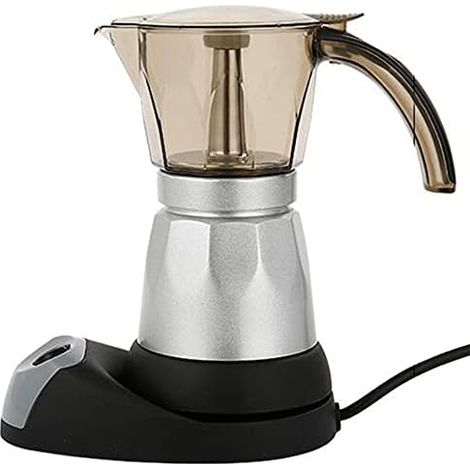 Machine À Expresso, Pot De Percolateur pour Expresso, Moka, Café Cubain, Cappuccino, Latte Et Plus, Parfait pour Le Camping (1/5)