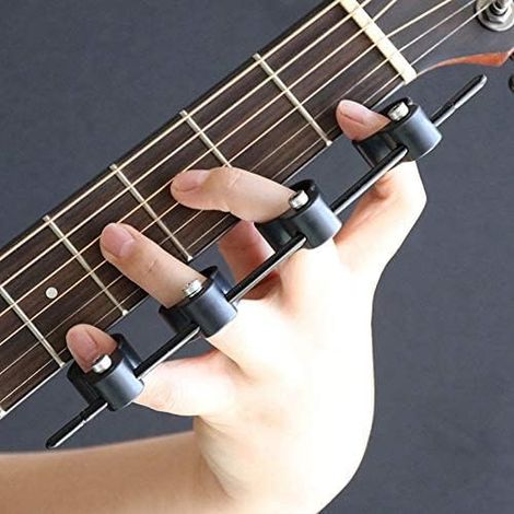 Écarteur de doigts ajustable - Bande de résistance pour guitare (1/5)