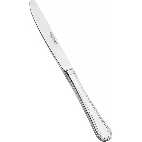 MONIX cuchillo postre regina 209006 , Pack de 12 cuchillos de postre modelo Regina, fabricados en acero inoxidable de máxima calidad, diseñados para ofrecer durabilidad, resistenci