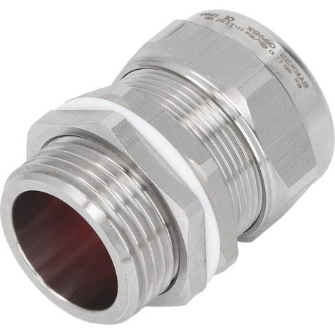 Connecteur de presse-étoupe IP66, étanche à l'eau, double étanchéité, en acier inoxydable 304, protecteur de presse-étoupe G1 M32 NPT 1 pouce (1/5)